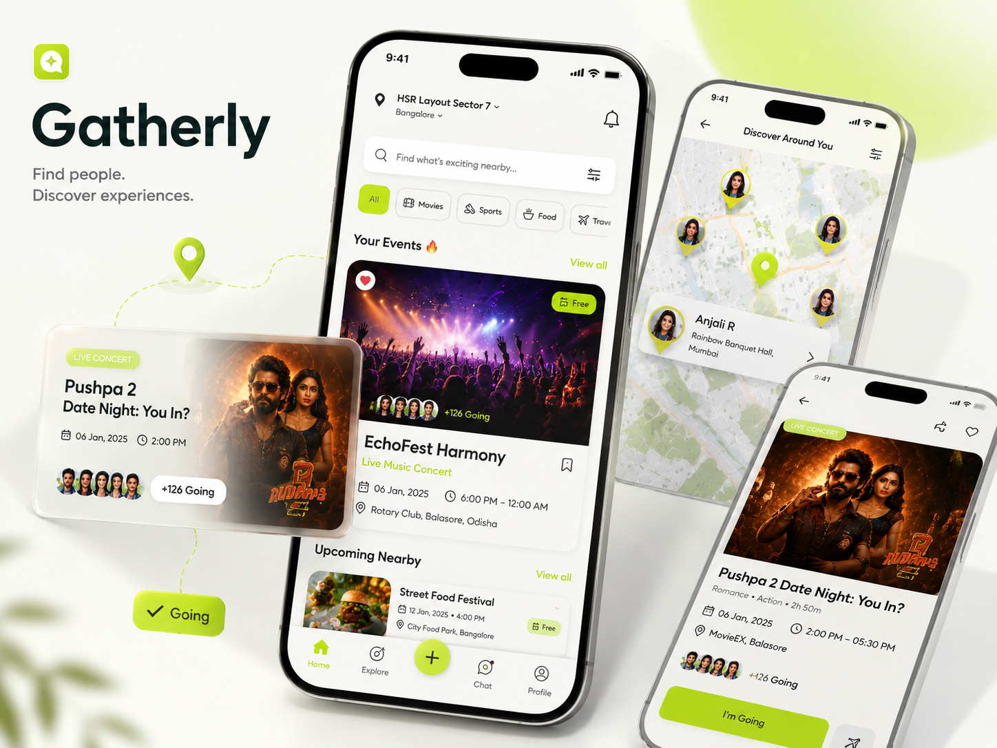 Gatherly project preview